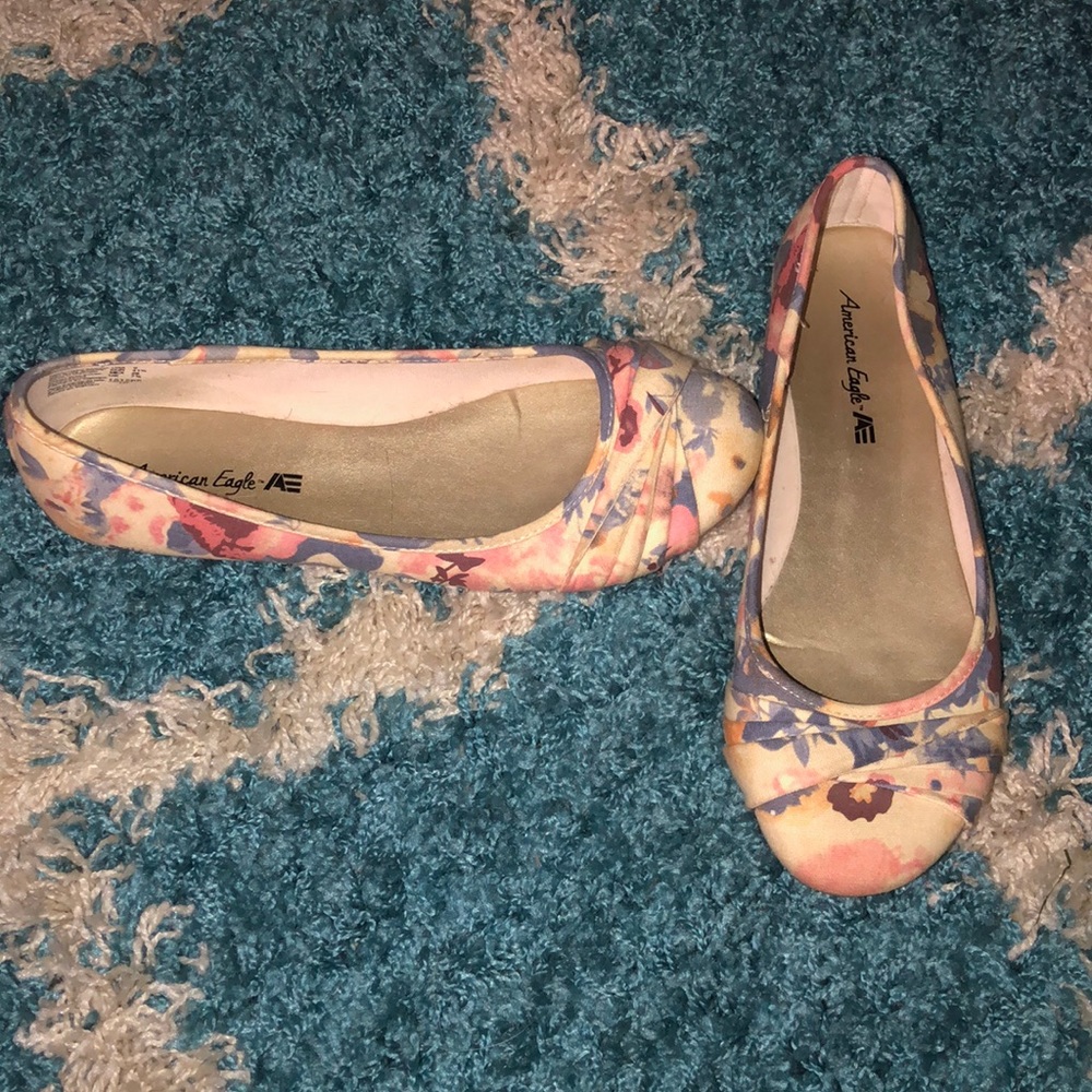 Floral flats